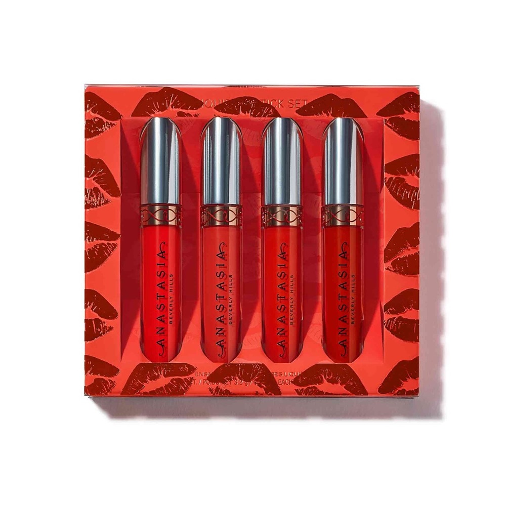 Abh Liquid Lipstick Set - Coral Crush